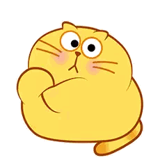 Fatcat Whatever Sticker