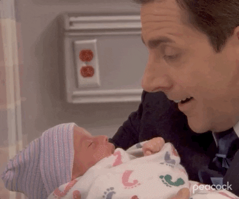 Father Held Baby Girl GIF