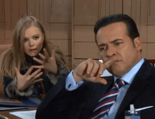 Father Ignoring His Daughter GIF