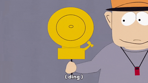 Father Maxxi Hitting Bell South Park GIF