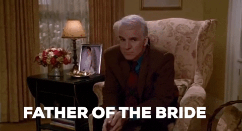 Father Of The Bride Straight Look GIF
