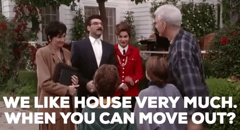 Father Of The Bride We Like House GIF