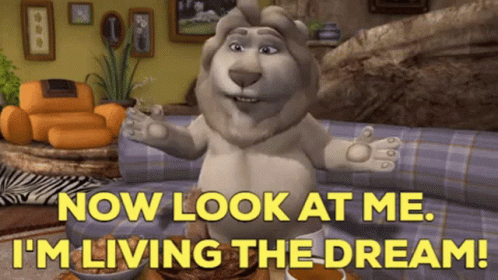 Father Of The Pride Living The Dream GIF