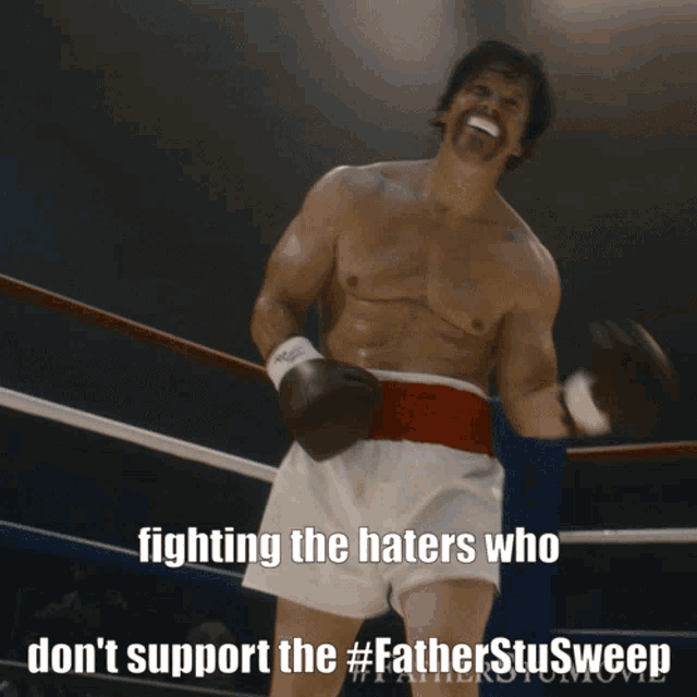 Father Stu Sweep Mark Wahlberg Gif GIF