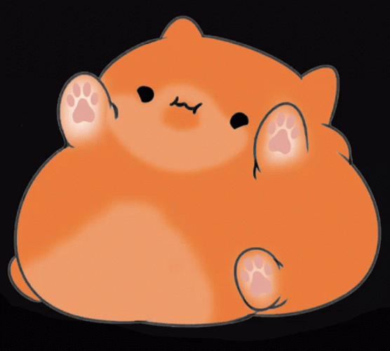 Fatty Bongo Cat GIF
