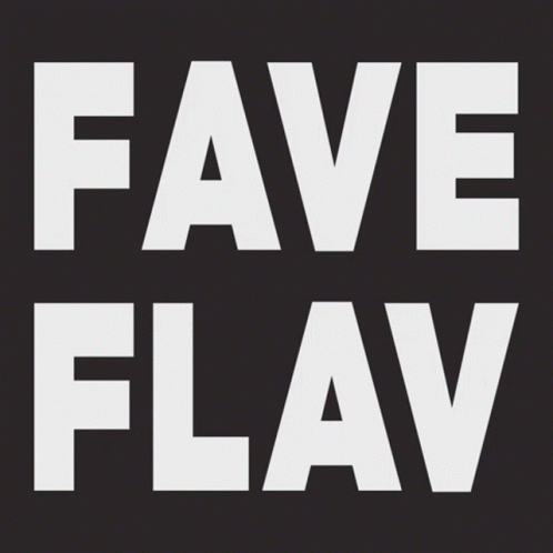 Fave Flava Flav Pink Flashes Font GIF