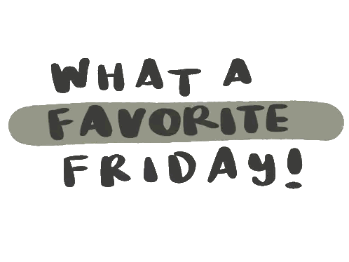 Favorite Friday Poster