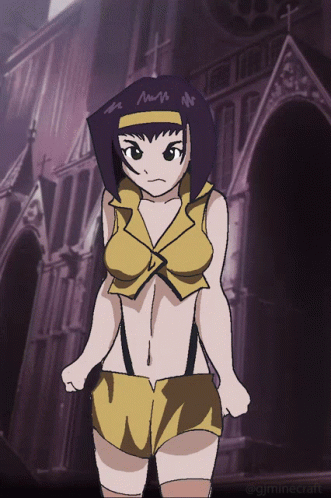 Faye Valentine Mad Rambling GIF
