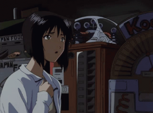 Young Faye Valentine Shocked GIF