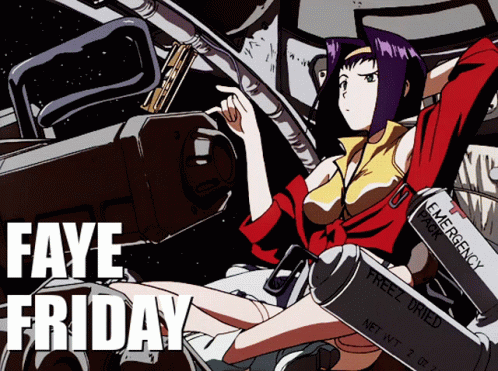 Faye Valentine In Space Faye Friday GIF