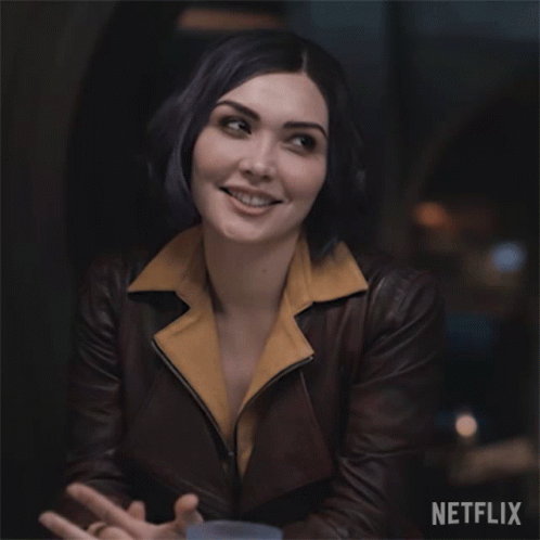 Live Action Faye Valentine Eyebrow Raise GIF
