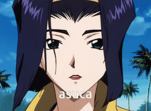 Faye Valentine Asuca Innocent Look GIF
