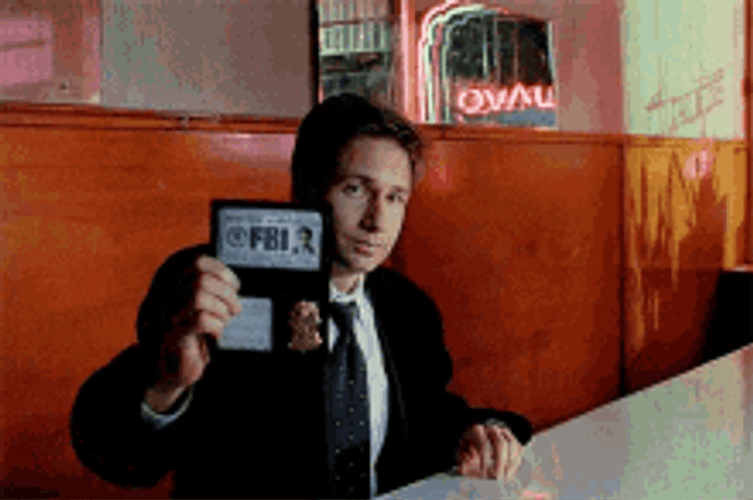 Fbi Agent Fox Mulder The X-files Tv Series GIF