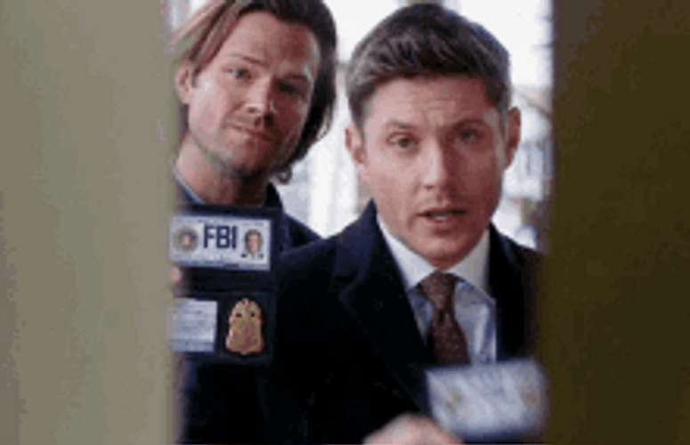 Fbi Agents Dean And Sean Winchester Supernatural Series GIF