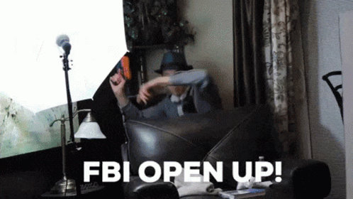 Fbi Open Up Funny Parody GIF