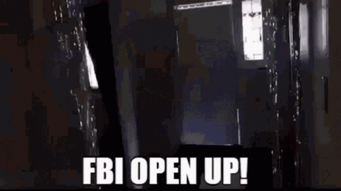 Disorganized Raid Fbi Open Up GIF