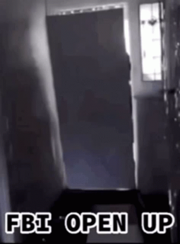 Fbi Open Up Detectives Raiding Suspects GIF