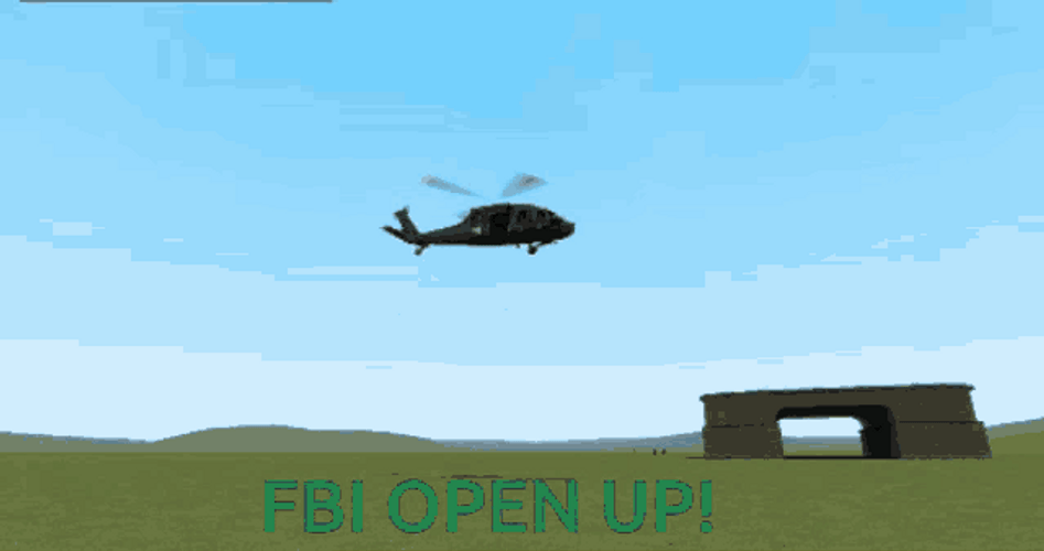 Fbi Open Up Helicopter Payday 2 Video Game GIF 