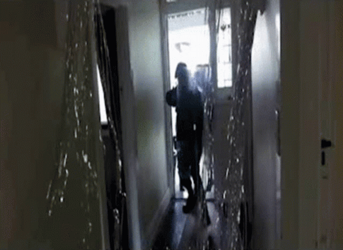 Fbi Open Up Operatives Breaking Down Door GIF
