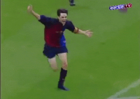 Fc Barcelona Andrés Iniesta Wild Celebration GIF