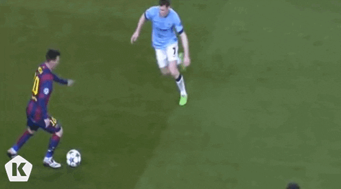 Fc Barcelona Astonishing Ball Maneuver GIF