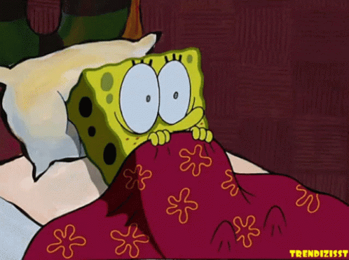Spongebob Squarepants Fear Reaction GIF