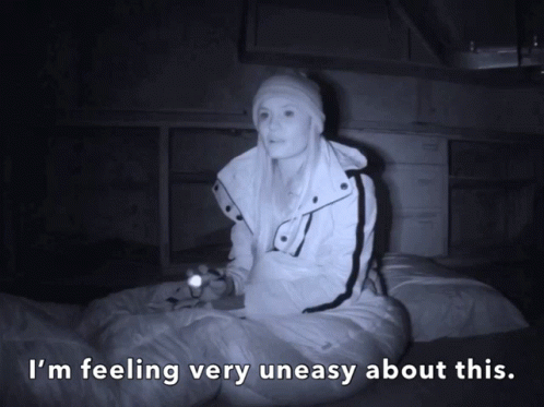 Fear Creeps Over Chelsea Laden GIF