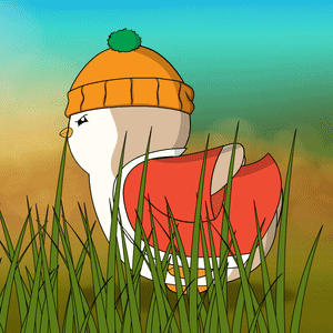 Fearless Penguine Like Naruto Running GIF