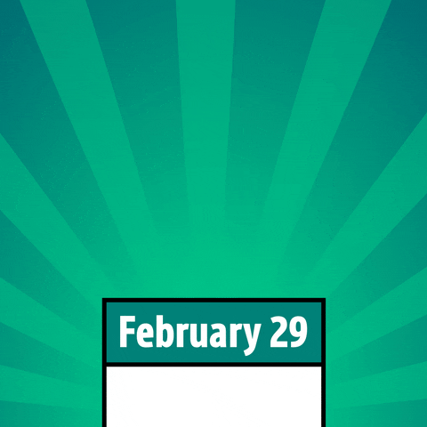 February 29 Happy Leap Day GIF