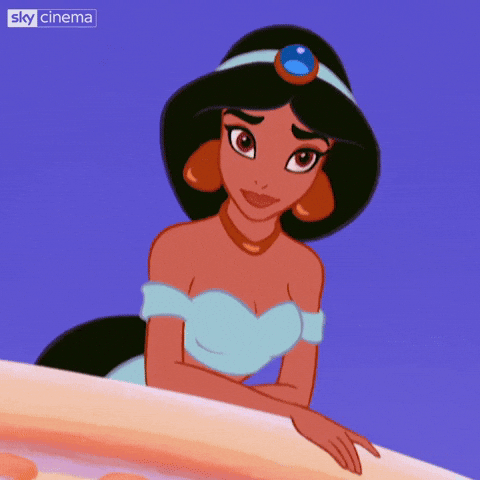 Fed Up Princess Jasmine GIF