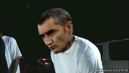 Federico Valverde Hit Bottle On Head GIF