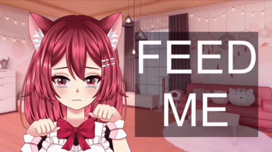 Feed Me Anime Girl GIF