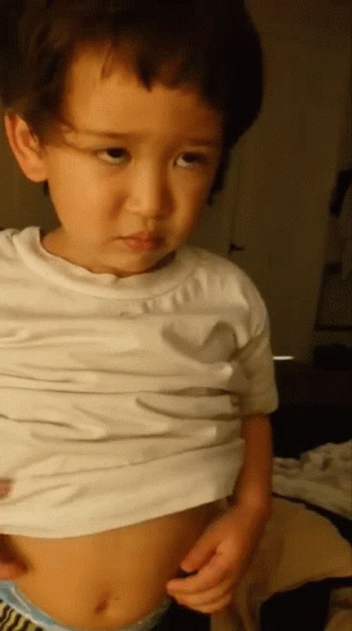 Feed Me Hungry Kid GIF
