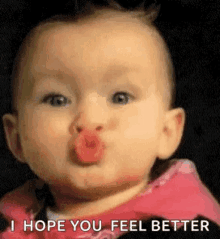 Feel Better Baby Kiss GIF