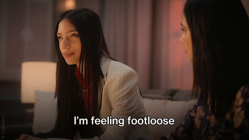 Feeling Footloose And Free Calm Lady GIF