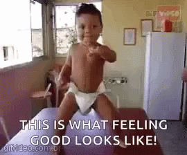 This Is What Feeling Good Looks Like GIF