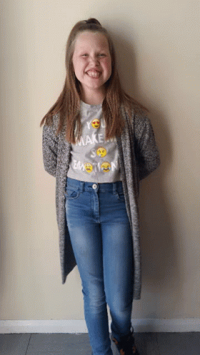 Pretty Girl Feeling Good GIF