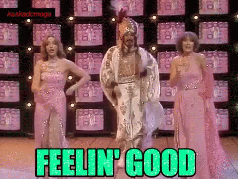 Feeling Good Trio Dancing GIF