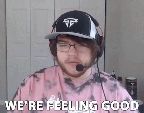 We're Feeling Good GIF