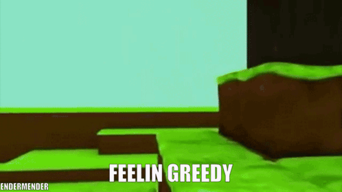 Feeling Greedy Video Game Scene