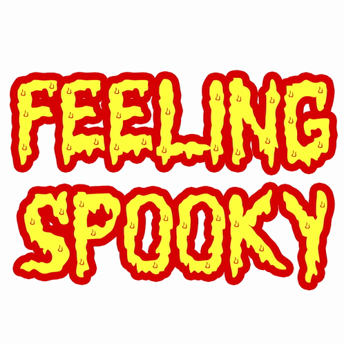 Feeling Spooky Sticker