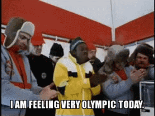 Feeling Very Olympics Today GIF
