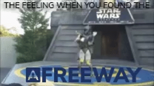 Feeling When You Find Star Wars Ride