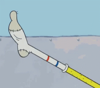 Spongebob's Hairy Feet GIF