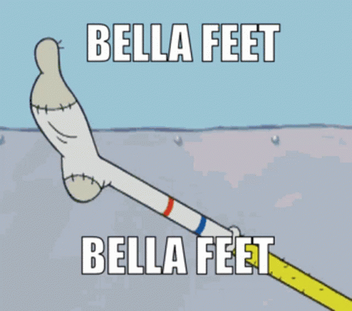 Bella Feet Spongebob GIF