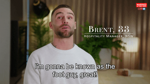 Feet Guy Brent Foot Fetish GIF