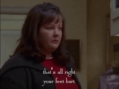 Feet Hurt That's Alright GIF