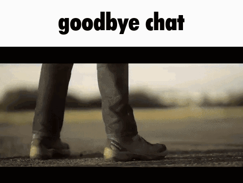 Feet with Goodbye Chat
