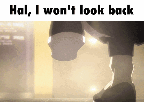 Feet With Hal I Won't Look Back GIF