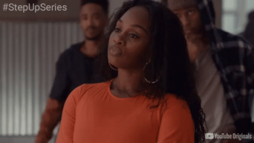 Feisty Attitude Step Up Woman  GIF